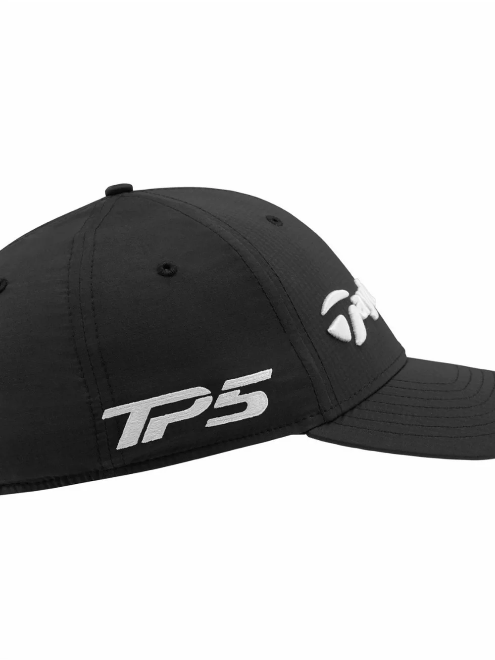 TaylorMade Black Golf Cap with White Logo New without tags